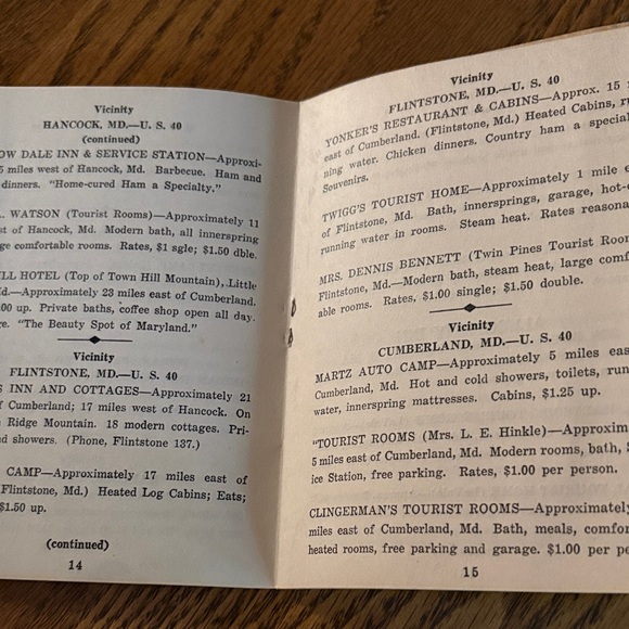 Vintage Tourist Information Directory - Picture 5 of 8